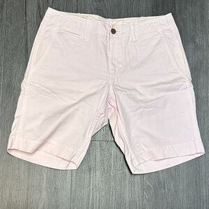 Ralph Lauren Denim & Supply Soft Pink Men's Flat Front Shorts